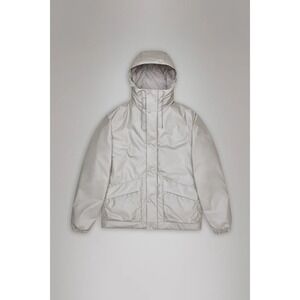 RAINS NEW Unisex Lohja Insulated Cargo Waterproof Jacket‎ W3T2 Nimbus #17100 Med